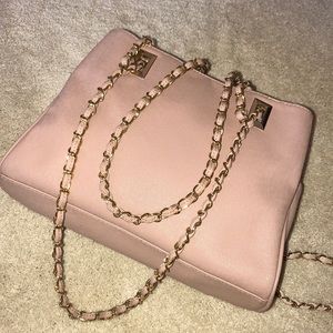 Ivanka trump cream/tan tote